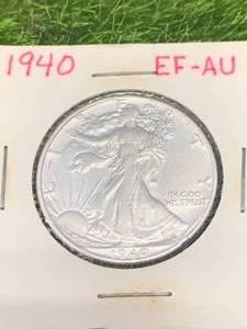 1940 Walking Liberty Silver Half Dollar�
