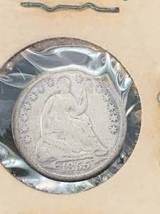1855 Half Dime (Great Detail)�