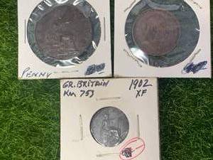1902 & 1905 British Coins�