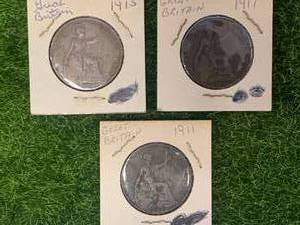 1911, 1913, 1917 British Coins�