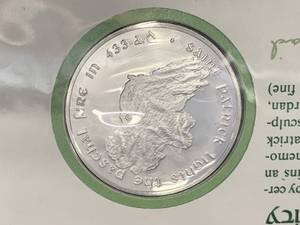 1973 Saint Patricks Metal & Cashier .999 Silver�