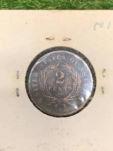 1867 Two Cent Piece�