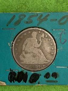1854-O Seated Liberty Half Dollar�