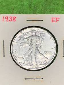 1938 Walking Liberty�Half Dollar�