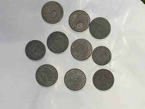 Lot Of 10�German WW2 Third Reich Coins�