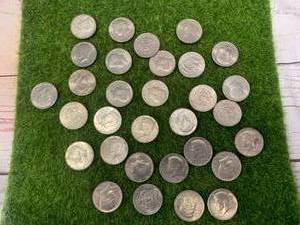 Lot of 32 Kennedy Half Dollars�