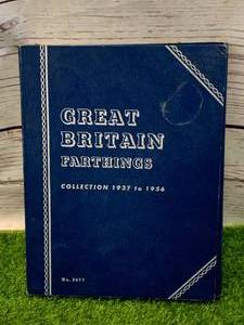 Great Britain Farthing Album�Complete�