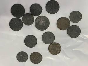WW2�Lot of 13 German Coins�