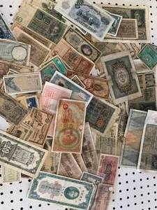 Large Lot of Vintage Currency