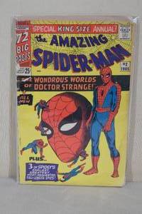 lot 87 image: Amazing Spider-Man King Size Annual #2 Comic Book - 1965