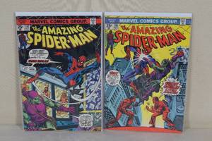lot 88 image: Amazing Spider-Man Comic Books - #136, #137