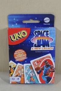 lot 77 image: Unused Uno Space Jam New Legacy Card Game