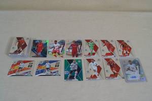 lot 76 image: Soccer Cards - Inserts, Euro 2020, Abraham, Hazard, Ake Auto