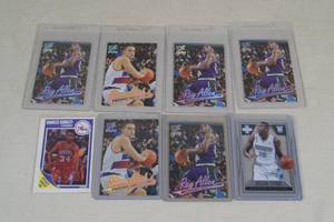 lot 65 image: Basketball Cards - Ray Allen, Steve Nash Rookies