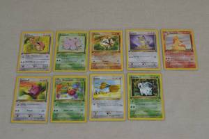 lot 55 image: Red Number First Edition Pokemon Cards - Shadowless Doduo