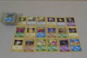 lot 56 image: Early Red Number Pokemon Cards