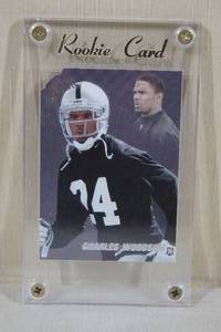 lot 40 image: 1998 Absolute Charles Woodson Die Cut Card #177