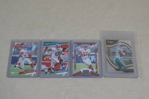 lot 45 image: 4 2020 Tua Tagovailoa Rookie Football Cards