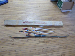 lot 5 image: Indian Archery Scout Bow