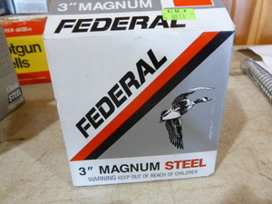 lot 21 image: Federal 3 Magnum Steel Shotshells