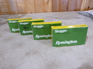 lot 53 image: 4 Boxes of Remington Slugger Hollow Point Rifled Slugs