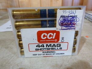 lot 77 image: CCI 44 Mag Shotshells