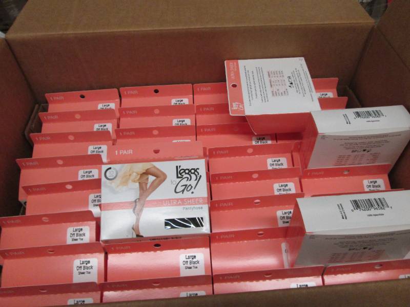 lot 261 image: case of 36 leggs to go ultra sheer ...