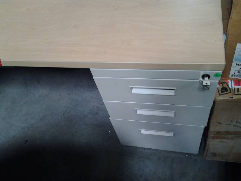 lot 227 image: Massive Office or School Desk with ...