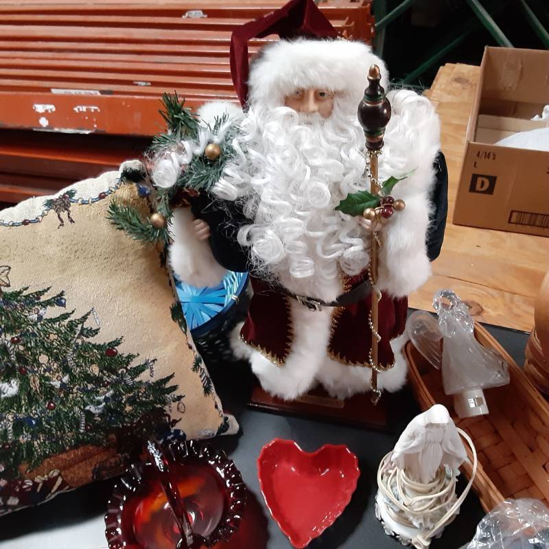 lot 27 image: Enormous Holiday Decor Lot (Include...
