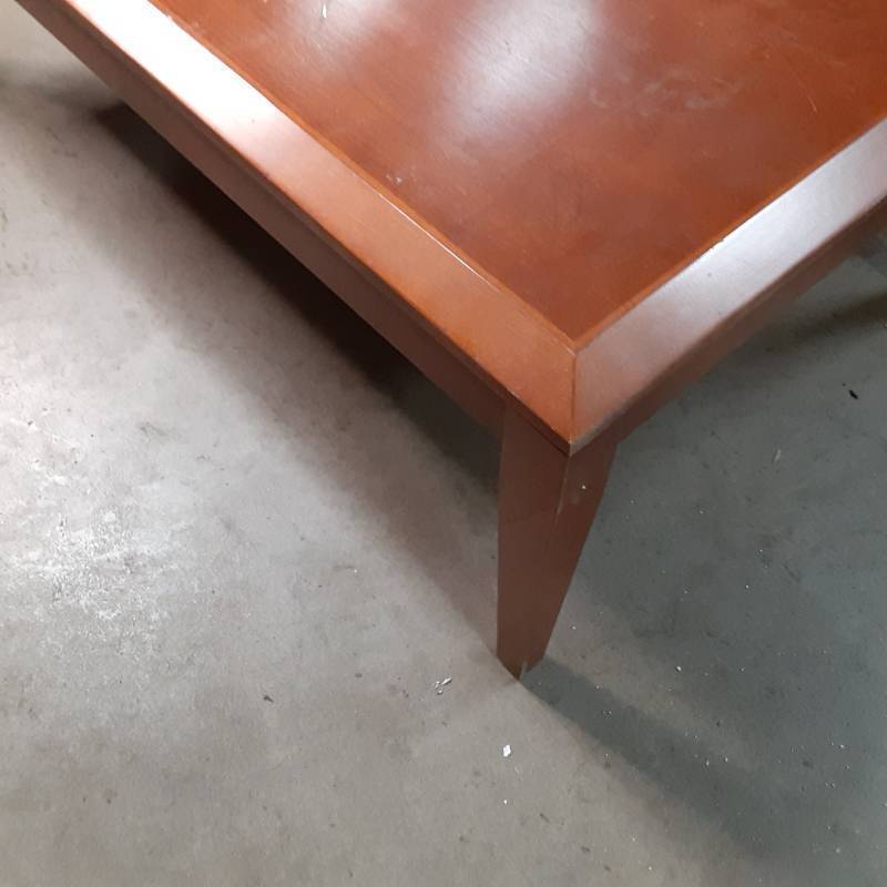lot 4 image: Wood Coffee Table 43 x 24 x 14.5...