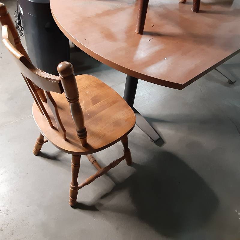 lot 6 image: Wood Top Conference Table 69 x 36...