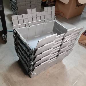 lot 1 image: Interlocking Totes See Photos