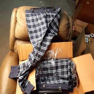 lot 26 image: Beverly Hills Polo Club BlueLt. Blue Lounge Flannel Bottoms New In Packaging Multiple Sizes See Photos