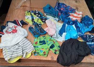 lot 57 image: Boys Swimwear Assorted Sizes Toddler to Youth
