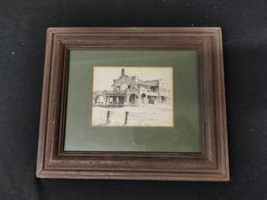 lot 28 image: Frame Print by John T. Fitzgerald