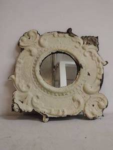 lot 89 image: Antique Metal Framed Mirror