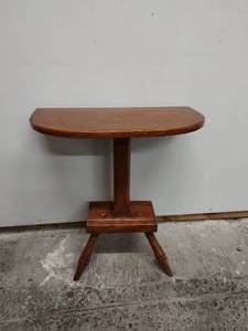 lot 93 image: Wood Side Table
