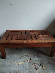 lot 95 image: Wood Coffee Table