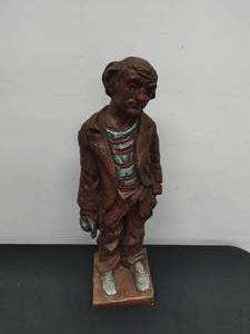 lot 135 image: Austin Prod Sculpture of Hobo Clown