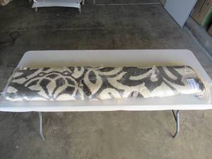 lot 3 image: Mohawk Home Simpatico Earth Gray Starch 5 ft. x 7 ft. Area Rug