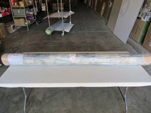 lot 9 image: Carmel Collection 6ft 7in x 9ft Blue IndoorOutdoor Rug
