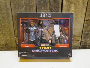 lot 31 image: Marvel Legends Series Skurge and Marvels Hela