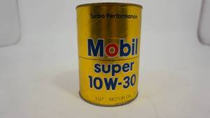 1 QT. Mobil Super 10W-30- Motor Oil--Turbo Performance--RARE