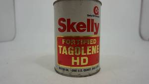 Motor Oil-One U.S. Quart   .946 Liter  Getty Skelly Fortified Tagolene HD--RARE