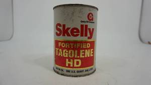 Motor Oil-One U.S. Quart   .946 Liter  Getty Skelly Fortified Tagolene HD--RARE