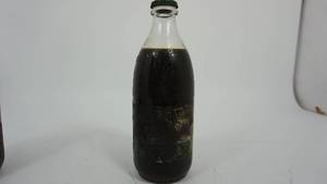 Quaker State Motor Oil In Glass Quart Bottle--RARE