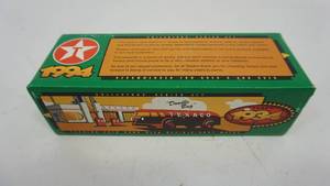 Texaco 1934 Diamond Tanker--Doodle Bug Locking Coin Bank With Key--Die Cast Metal--ERTL Stock # B195