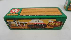 Texaco 1934 Diamond Tanker--Doodle Bug Locking Coin Bank With Key--Die Cast Metal--ERTL Stock # B195