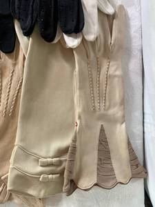 9 Pairs of Ladies Antique and Vintage Gloves