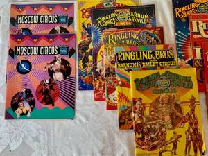 Circus Books, Magazines, Programs, LPs, Photographs, Tins, Posters, Ornaments, Toys and more